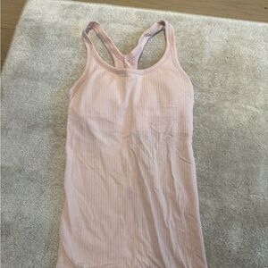 Lululemon Athletica Light Pink Tank Top